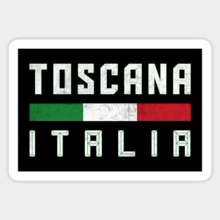 Toscana Italia / Italian Region Typography Design Sticker